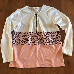 Long sleeve casual T.